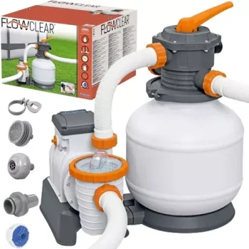 Bestway 58499 smėlio filtravimo siurblys baseinui, 8327 l/h