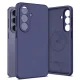 Tech-Protect Silicone MagSafe Case for Samsung Galaxy S26, Purple