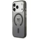 Guess IML Gradient Triangle Logo MagSafe dėklas iPhone 17 Pro Max, juodas