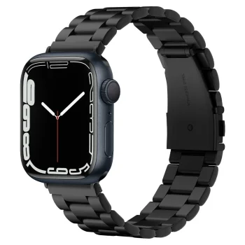 Spigen Modern Fit dirželis Apple Watch (42/44/45/49 mm), juodas