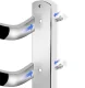 Wall-Mounted Towel Rack 57 cm, Silver
