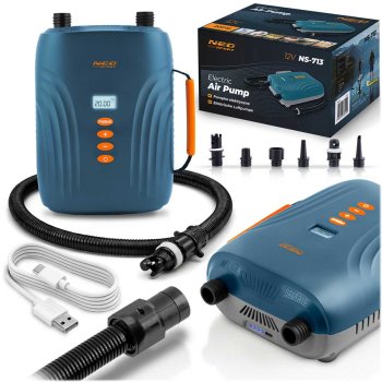Elektrinis siurblys Neo-Sport Ns-713 12V, skirtas SUP lentoms ir čiužiniams