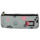 Bambino St. Right School Pencil Case with Paws, Grey