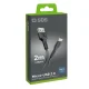 Sbs USB-A į Micro-USB laidas 2 m TECABLEMICRO2K, juodas