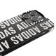 Adidas iPhone 14 Pro dėklas SP Snap Case Logo, juodas