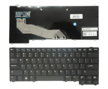 Dell Latitude E5440 / E5450 Laptop Keyboard, Black
