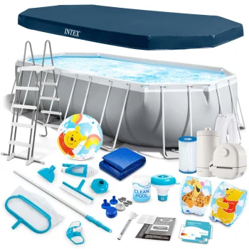 Intex 26796 Rectangular Frame Pool, 503 x 274 x 122 cm with Filter Pump