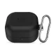 Dėklas Tech-Protect Silicone Hook, skirtas Samsung Galaxy Buds 4 / 4 Pro, juodas