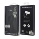 Universalus telefono dirželis per petį Audi 120cm x 6mm, juodas