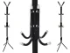 Standing Coat Rack with 12 Hooks for Clothes and Jackets