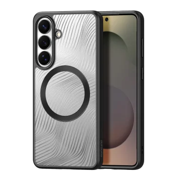 Dux Ducis Aimo Mag Case for Samsung S26 Compatible with MagSafe - Black