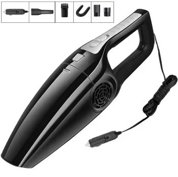 Automobilinis dulkių siurblys 12V AG148B, juodas