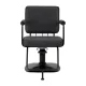 Gabbiano Katania Loft Old Leather Kirpyklos kėdė Juoda
