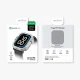 AmazingThing Titan Pro metalinis dėklas Apple Watch 11 46mm, sidabrinis