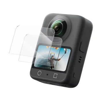 Telesin apsauginių stiklų rinkinys DJI Osmo 360 kamerai, 2 vnt.