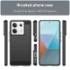 Dėklas Xiaomi Redmi Note 13 5G Carbon Case, juodas