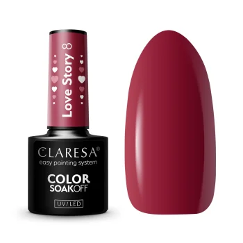 Claresa Love Story 8 Hybrid Gel Polish, 5g