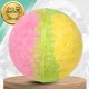 Mavandys vonios rutuliai Rainbow Fizzing Bath Bombs, 6 vnt.