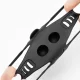 Silikoninis dviračio telefono laikiklis Rockbros LF24166 4-7\", juodas