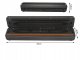 Rechargeable Vacuum Sealer for Food with 10 Bags Black-Grey