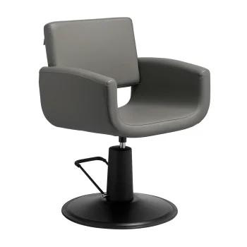 Gabbiano Mataro Hairdressing Chair Grey with Black Base