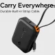 Spigen Essential EA3010BT 10000 mAh 30W išorinė baterija, juoda