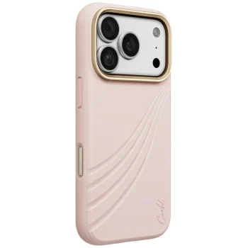 Dėklas Uniq Coehl Serina Magnetic iPhone 18 Pro / 17 Pro, rožinis