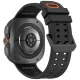 Laikrodžio dirželis Tech-Protect Silicone Air, Samsung Galaxy Watch Ultra 47mm, juodas