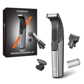 Daugiafunkcinė kirpimo mašinėlė MAXGROOM M-319 su 3 antgaliais, juoda