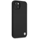 BMW Silicone Signature dėklas iPhone 13 / 14 / 15, juodas