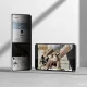 Ringke Easy Slide apsauginis privatumo stiklas Samsung Galaxy S25 Edge (2 vnt.)