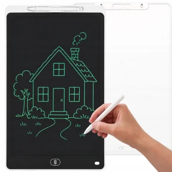 16" LCD piešimo planšetė su rašikliu, baltos spalvos