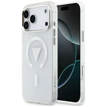 Guess IML Gradient Triangle Logo MagSafe case for iPhone 18 Pro Max / 17 Pro Max
