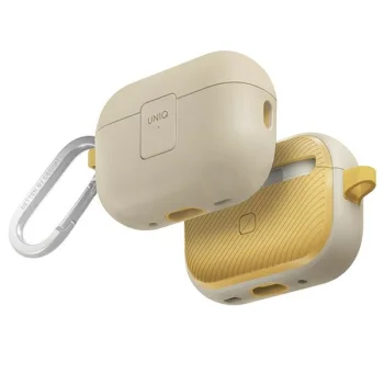 Uniq Clyde dėklas AirPods Pro 2 (2022/2023), smėlio ir geltonos spalvos