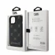 Karl Lagerfeld dėklas iPhone 15 telefonui MagSafe Karl Heads, juodas