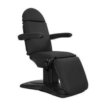 Elektrinis kosmetologinis gultas Sillon Eclipse, 3 varikliai, juodas