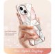 Supcase Cosmo dėklas skirtas iPhone 14 Plus, Pink Marble