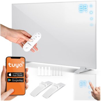 Infraraudonųjų spindulių šildytuvas Berdsen 398100 600W su Wi-Fi