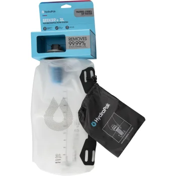 Vandens talpykla su filtru HydraPak Seeker 3 L, skaidri