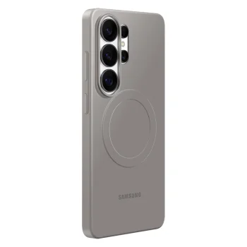 Dėklas Samsung Slim Magnet skirtas Galaxy S26 Ultra, MagSafe, pilkas