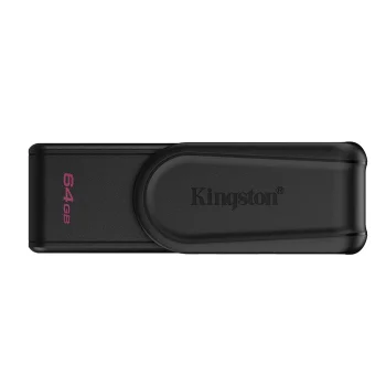 Kingston DataTraveler Exodia S 64GB USB 3.2 Gen 1 atmintinė, juoda