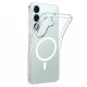 Dėklas Tech-Protect FlexAir Hybrid MagSafe skirtas Samsung Galaxy S26 FE, skaidrus