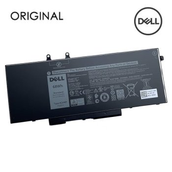 Originali Dell 4GVMP nešiojamojo kompiuterio baterija, 68Wh