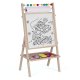 Ricokids Double-Sided Magnetic and Chalk Board for Kids with Accessories