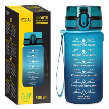 Mėlyna gertuvė 4Fizjo Tritan, 500 ml
