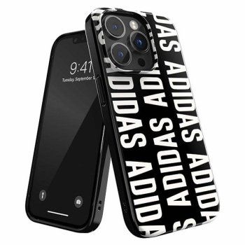Adidas iPhone 14 Pro dėklas SP Snap Case Logo, juodas