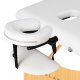 Balance Lux 2-Section Folding Massage Table, Wooden, 190x70 cm, White