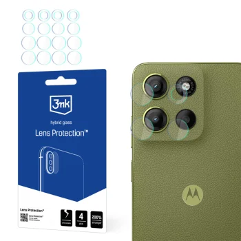 3mk Lens Protection kameros hibridinis stiklas Motorola Moto G15 / G15 Power