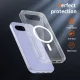 Tech-Protect FlexAir Hybrid MagSafe dėklas Google Pixel 10A telefonui, skaidrus