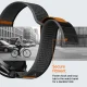 Laikrodžio dirželis Spigen Athlex Air skirtas Garmin QuickFit 22mm, juodas / oranžinis